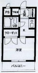 ＴＯＰ新河岸の物件間取画像